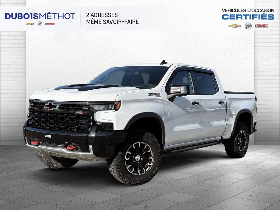 Chevrolet Silverado 1500 ZR2, V8 6.2L, CREW, CUIR, MULTI-MATIC, DIFF BARRE 2022 à Victoriaville, Québec - w940px