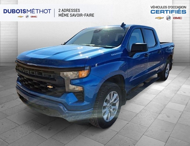Chevrolet Silverado 1500 CUSTOM, 2.7L TURBO, CREW, 4X4 !!! 2022 à Victoriaville, Québec - w940px