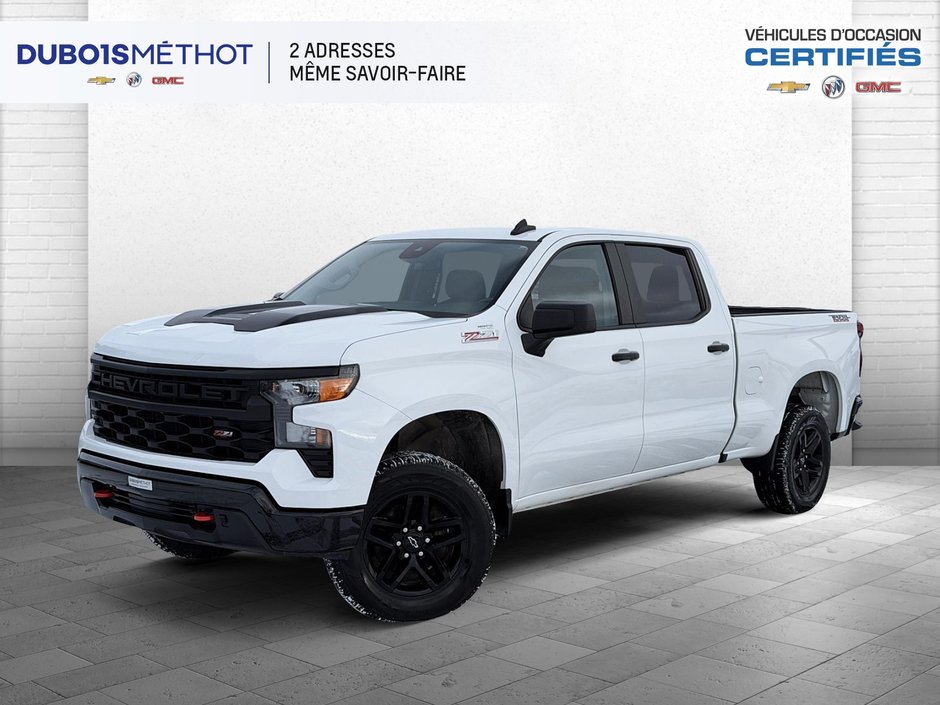 2022 Chevrolet Silverado 1500 Z71 CUSTOM TRAIL BOSS V8 5.3L CREW 4X4 LIFT KIT in Victoriaville, Quebec - w940px