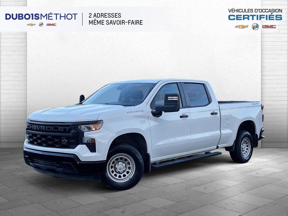 2023 Chevrolet Silverado 1500 WORK TRUCK, 6 PLACES, 2.7L TURBO, 4X4 !!! in Plessisville, Quebec - w940px