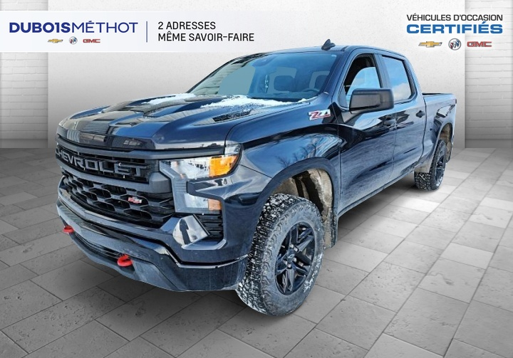 2024 Chevrolet Silverado 1500 CUSTOM TRAIL BOSS, V8 5.3L, 4X4, Z71, CREW !!! in Victoriaville, Quebec - w940px