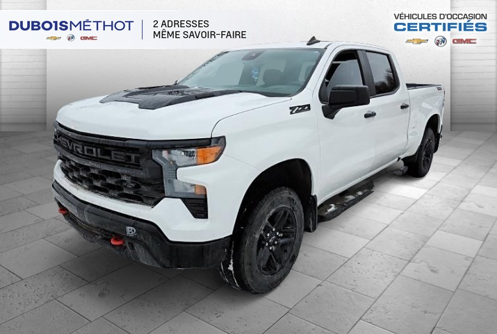2024 Chevrolet Silverado 1500 CUSTOM TRAIL BOSS, 3.0L DURAMAX DIESEL CREW 4X4 !! in Victoriaville, Quebec - w940px