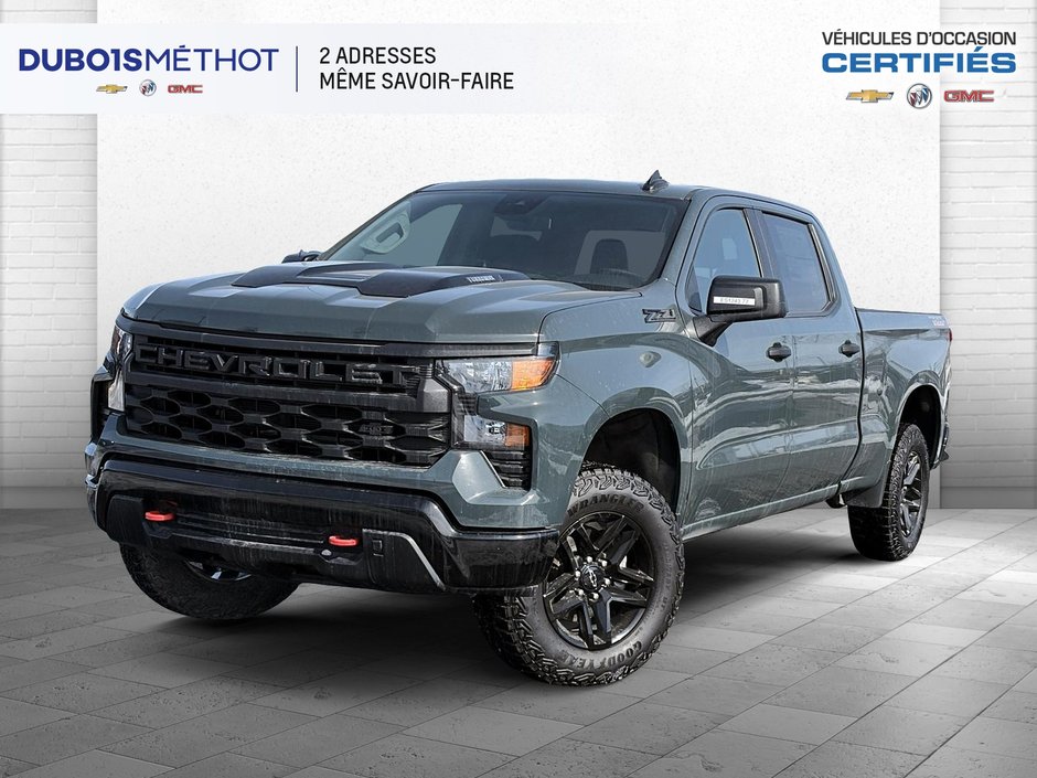 2025 Chevrolet Silverado 1500 CUSTOM TRAIL BOSS 4 CYL 2.7L TURBO CREW Z71 !!! in Victoriaville, Quebec - w940px