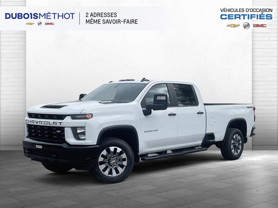 2022 Chevrolet Silverado 2500HD CUSTOM 2500 HD DURAMAX V8 6.6L DIESEL CREW 4X4 !!! in Victoriaville, Quebec - w940px
