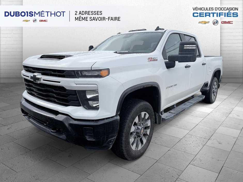 2024 Chevrolet Silverado 2500HD CUSTOM, DURAMAX V8 6.6L, Z71, CREW, DIESEL 2500 HD in Victoriaville, Quebec - w940px