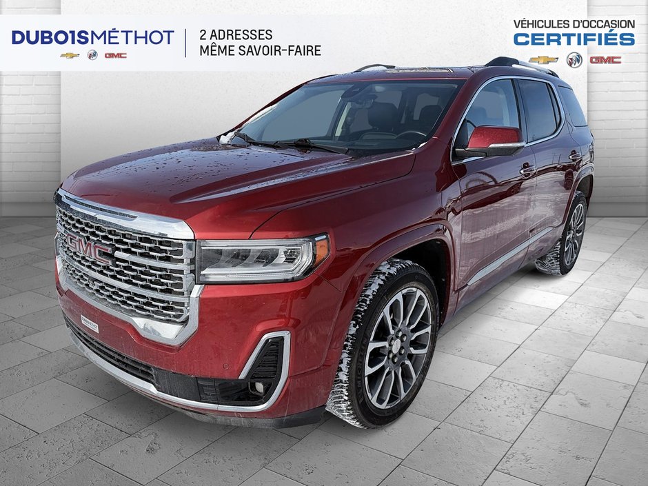 2021 GMC Acadia AWD, DENALI, 6 PASSAGERS, CUIR, TOIT !!! in Victoriaville, Quebec - w940px