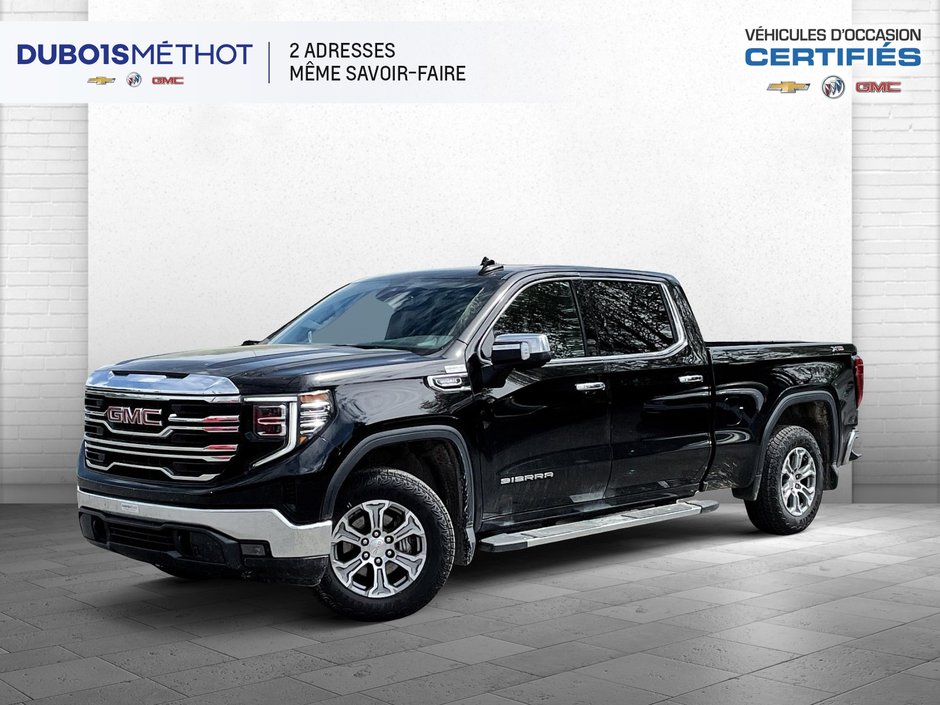 2023 GMC Sierra 1500 SLT, DURAMAX, 3.0L DIESEL, CUIR 4X4 CREW !!! in Victoriaville, Quebec - w940px