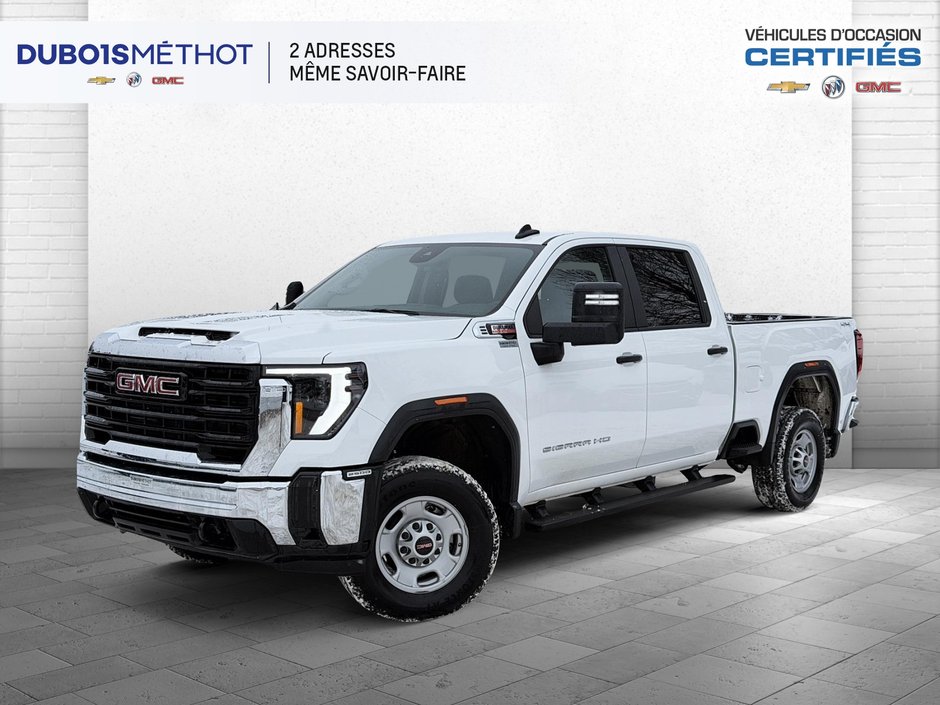 2025 GMC Sierra 2500HD PRO, DURAMAX, V8 6.6L DIESEL CREW 4X4 !!! in Plessisville, Quebec - w940px