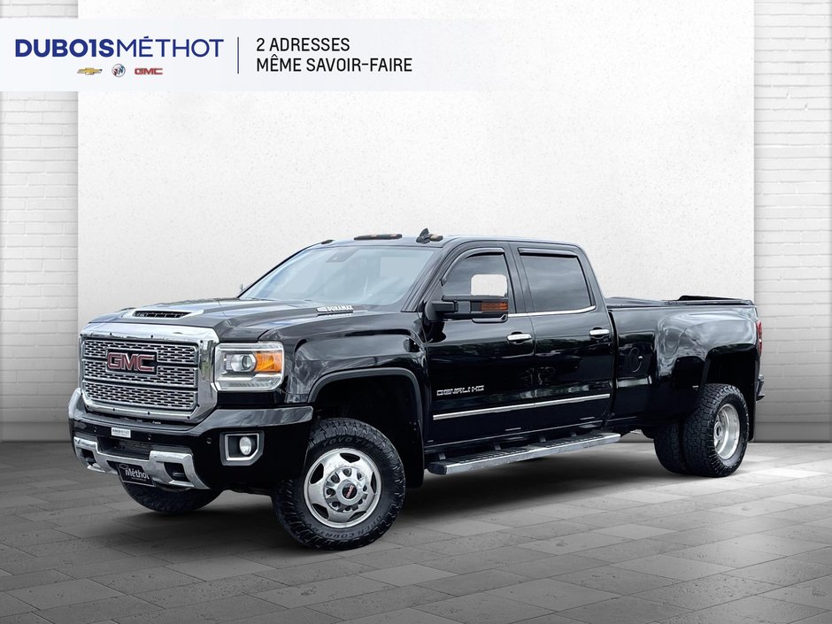 GMC Sierra 3500HD DENALI, DOUBLE ROUE DURAMAX DIESEL !!! 2019 à Plessisville, Québec - w940px
