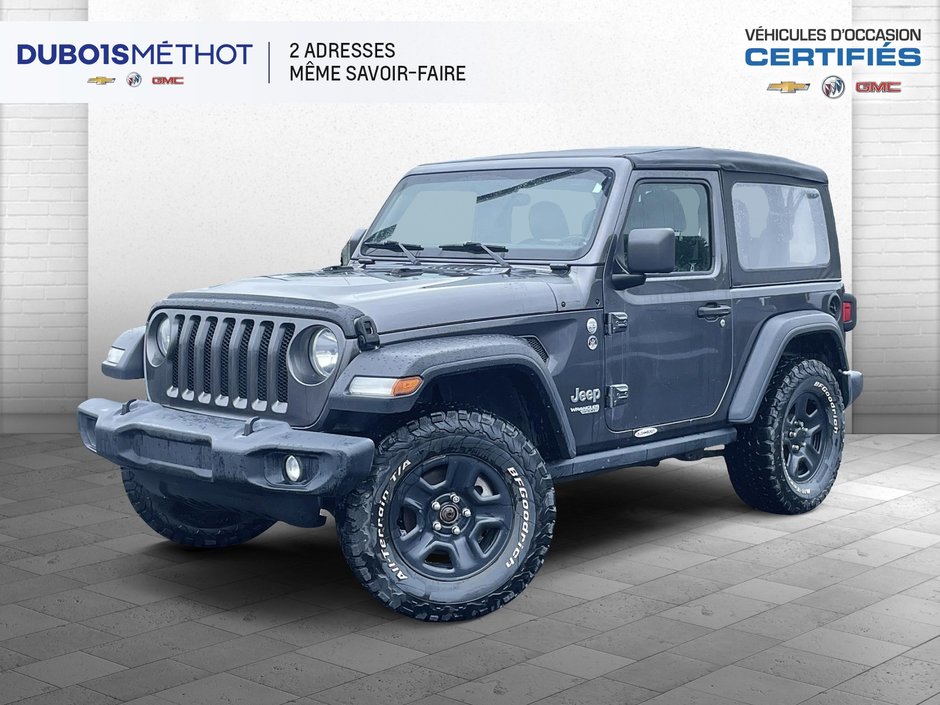 Jeep Wrangler SPORT, MANUEL, 4X4 !!! 2019 à Victoriaville, Québec - w940px