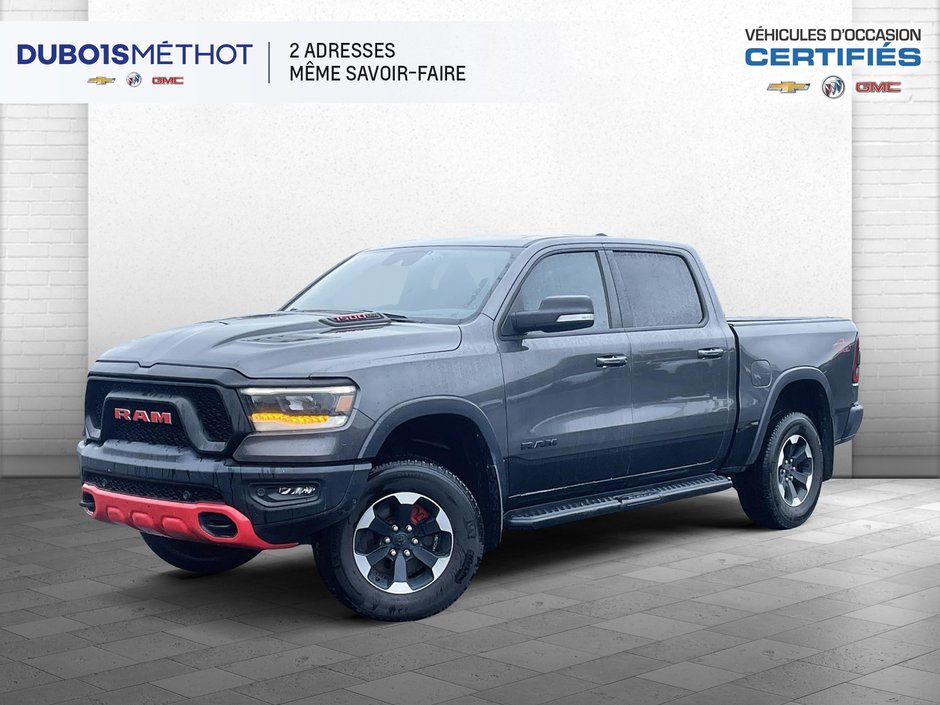 2022 Ram 1500 REBEL ECODIESEL 3.0L, CUIR 4X4 !!! in Victoriaville, Quebec - w940px