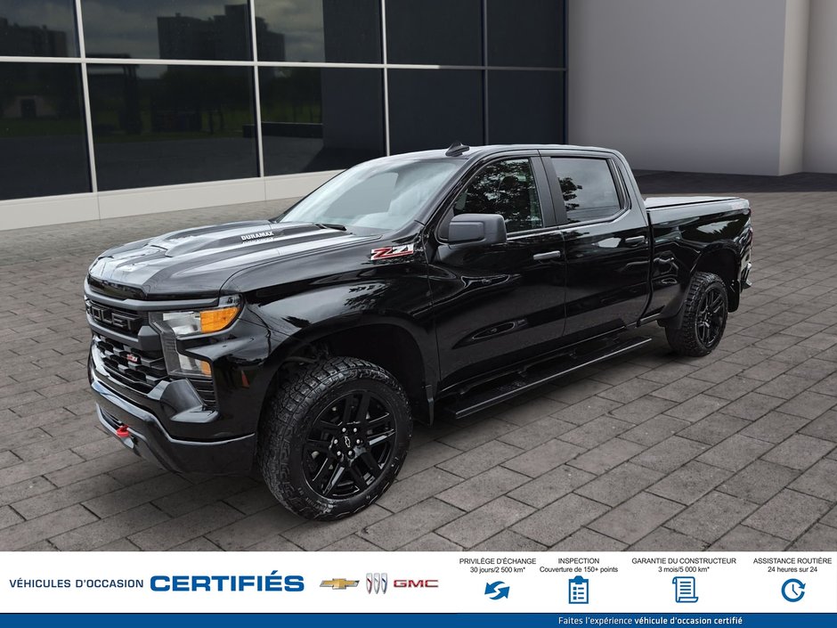 Chevrolet Silverado 1500 4WD Crew Cab Custom Trail Boss 2025 à Alma, Québec - w940px