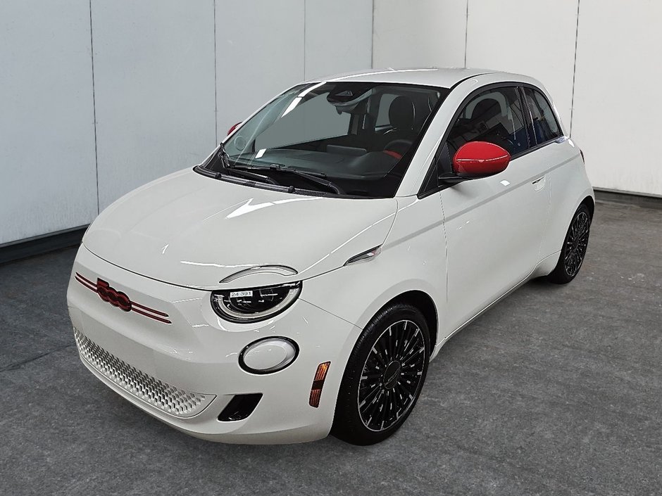 Fiat 500e (RED) EDITION // 100% ELECTRIQUE 2024 à Sherbrooke, Québec