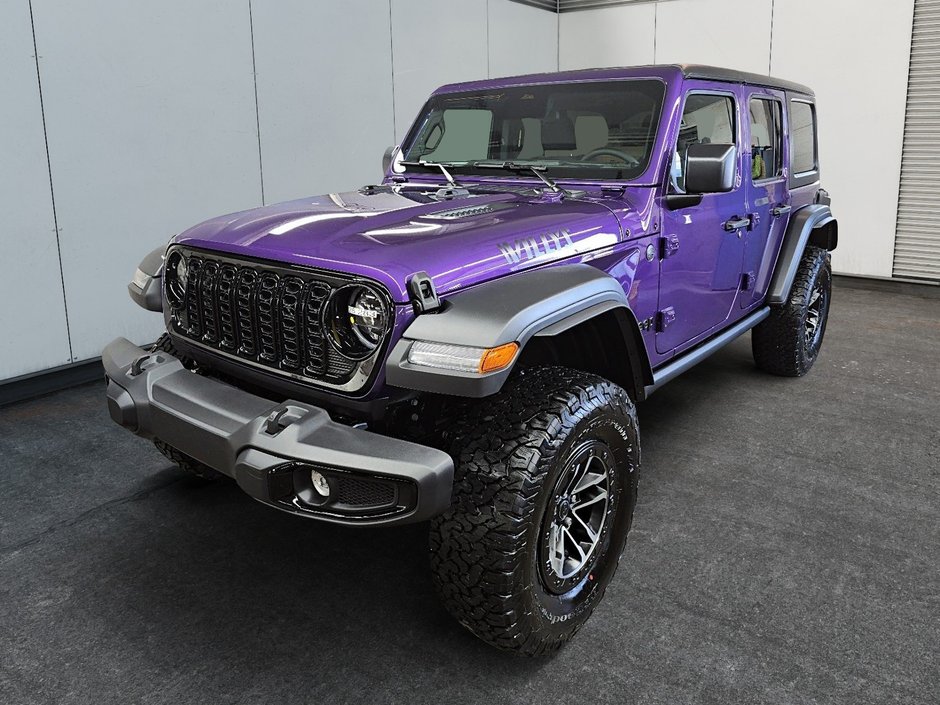 Jeep Wrangler 4-Door WILLYS 2026 à Sherbrooke, Québec