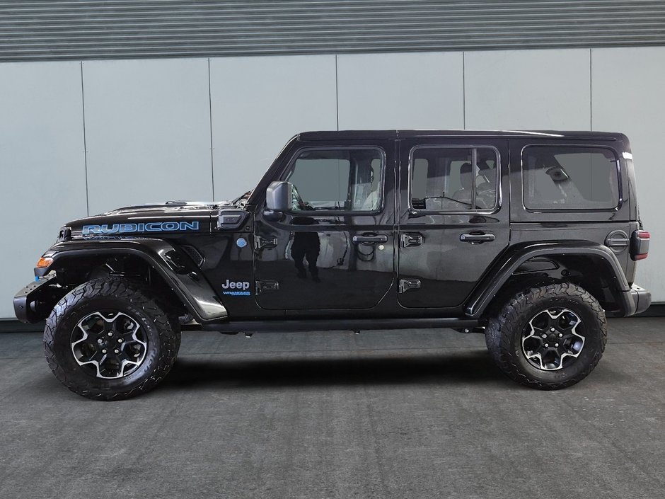 2022 Jeep Wrangler 4XE Unlimited Rubicon UNLIMITED RUBICON CUIR BRUN-4