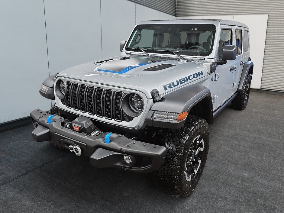 Jeep Wrangler 4xe RUBICON 4XE 4X4 // SKY ONE TOUCH // TOUT ÉQUIPÉ 2024-0