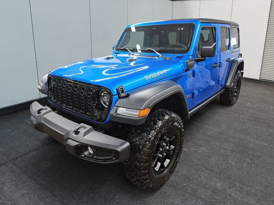 2025 Jeep Wrangler 4XE WILLYS in Sherbrooke, Quebec