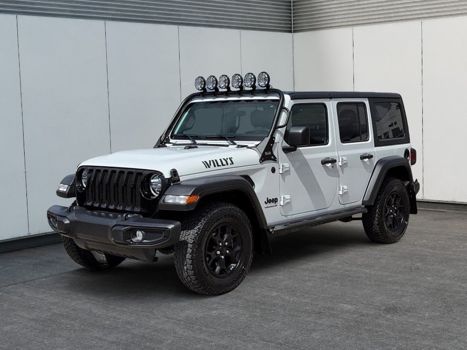 2023 Jeep Wrangler WILLYS 4X4 V6 // TEMPS FROIDS-0