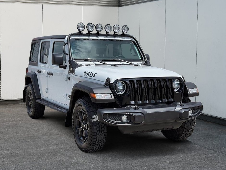 2023 Jeep Wrangler WILLYS 4X4 V6 // TEMPS FROIDS-2