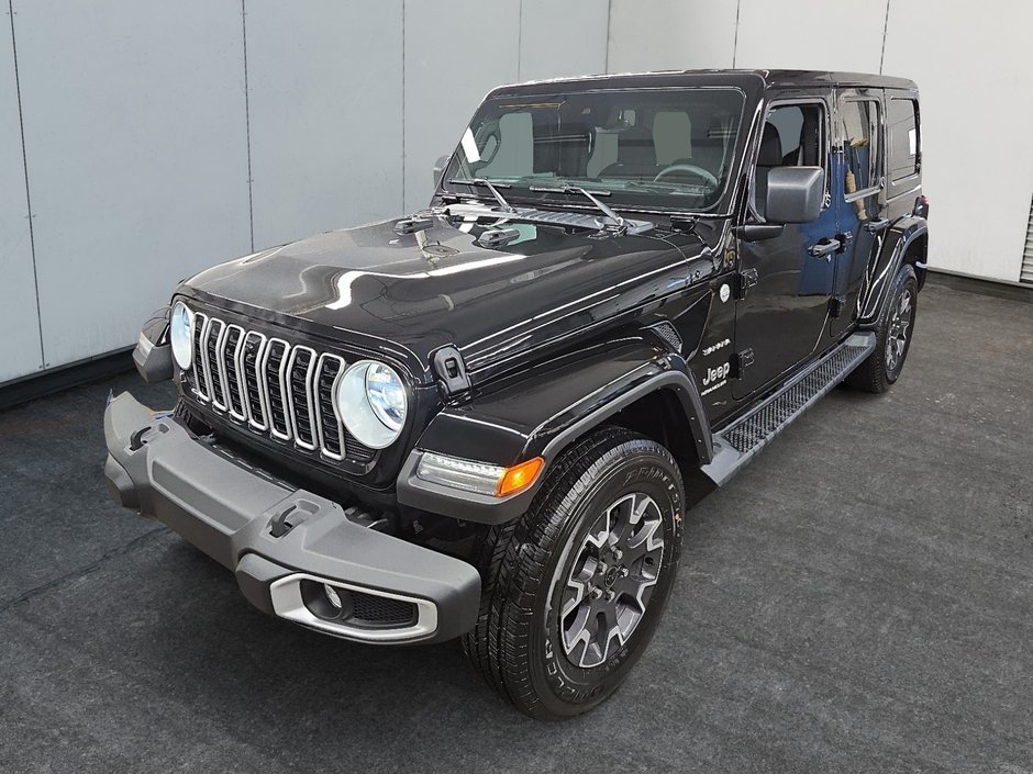 Jeep Wrangler SAHARA 4X4 // ENSEMBLE TECHNOLOGIE // TOIT RIGIDE 2024-0