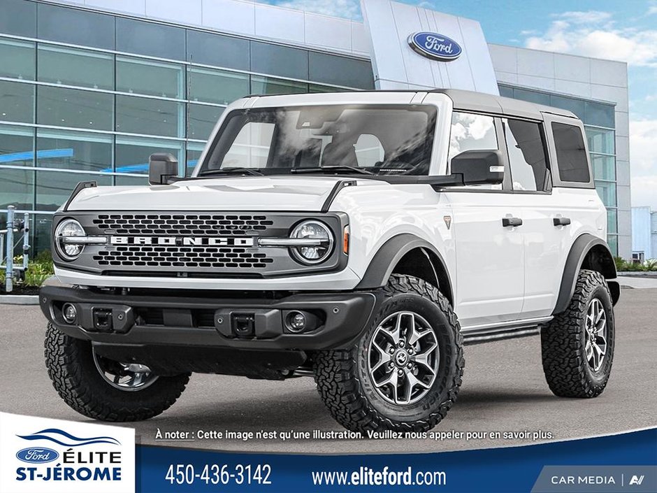 2025 Ford BRONCO 4 DOOR BADLANDS in Charlemagne, Quebec
