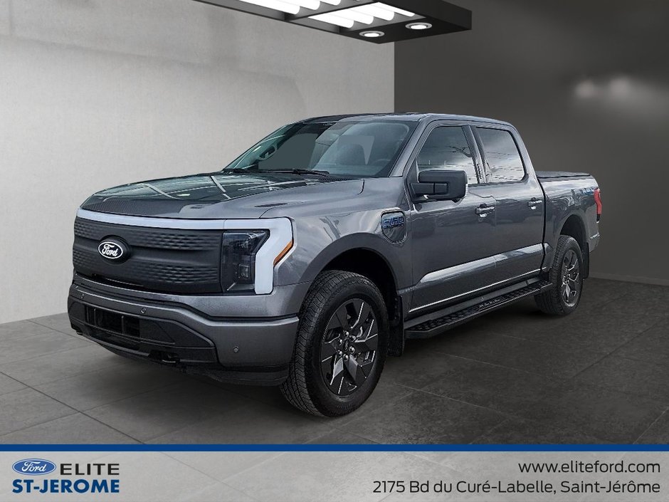 2024 Ford F-150 Lightning Flash ,BATT LONGUE DUREE, ECRAN 12PO, MAG 20POENS. in Charlemagne, Quebec