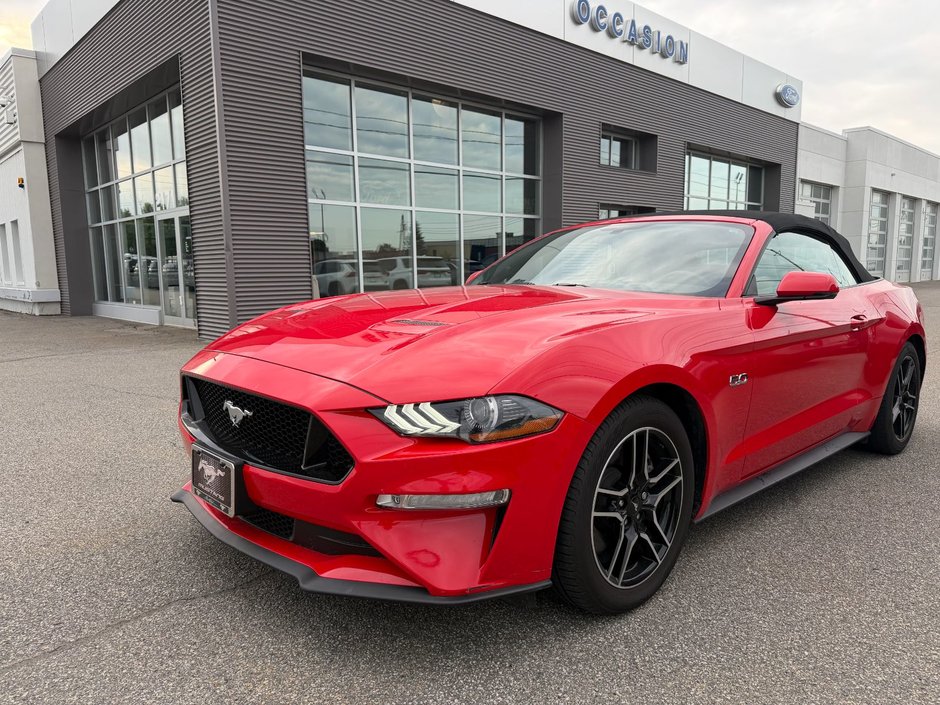 2018 Ford Mustang GT Premium 5,0L CONVERTIBLE,CUIR, AUTOMATIQUE, in Charlemagne, Quebec