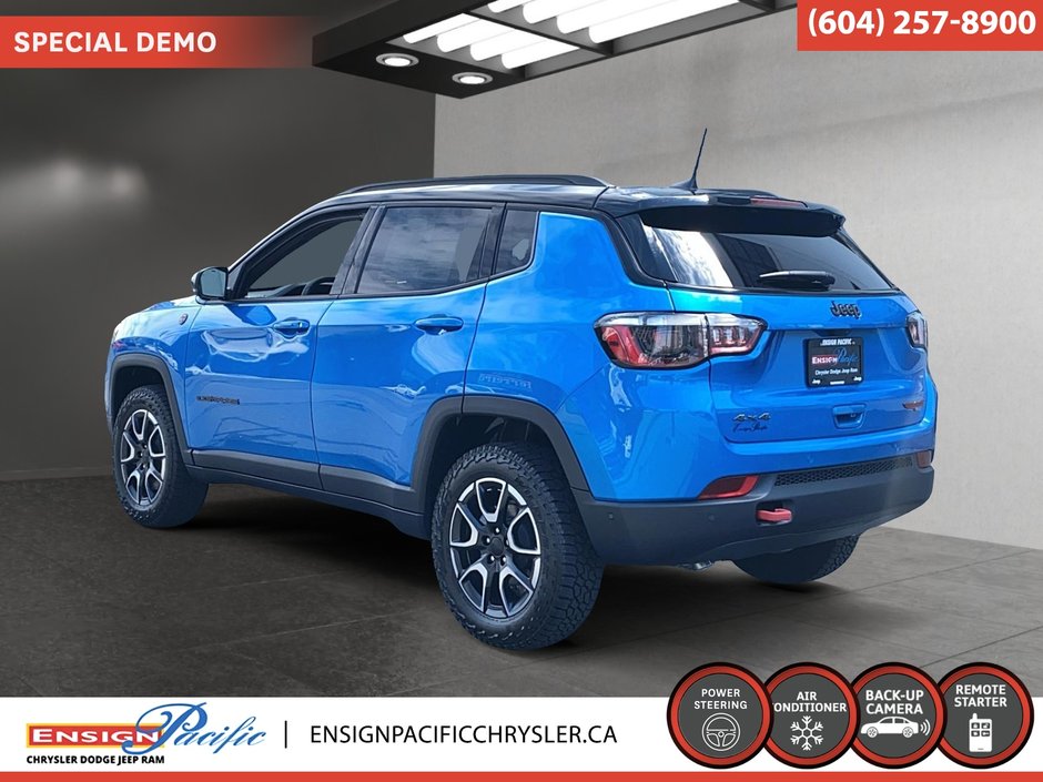 2024 Jeep Compass Trailhawk 4x4 Adventure-ready performance with comfort for every journey.