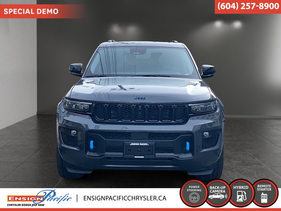 2023 Jeep Grand Cherokee 4xe 30th Anniversary Electrified efficiency. Legendary Jeep capability.