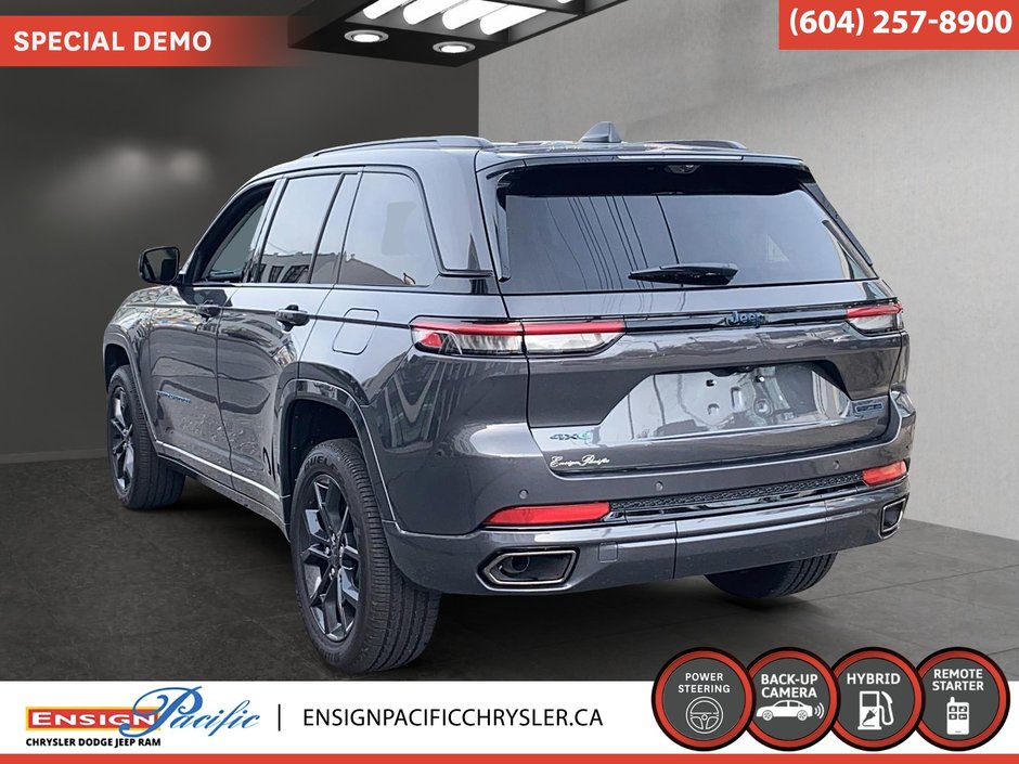 2023 Jeep Grand Cherokee 4xe 30th Anniversary Electrified efficiency. Legendary Jeep capability.