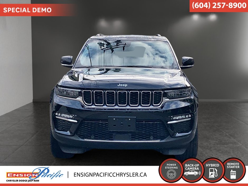 2023 Jeep Grand Cherokee 4xe 4xe Overland 4xe Commanding luxury. Electrified Jeep capability.