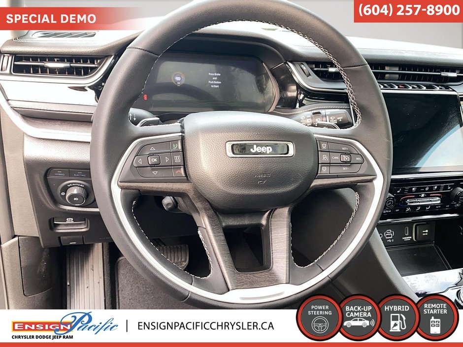 2023 Jeep Grand Cherokee 4xe 4xe Overland 4xe Commanding luxury. Electrified Jeep capability.