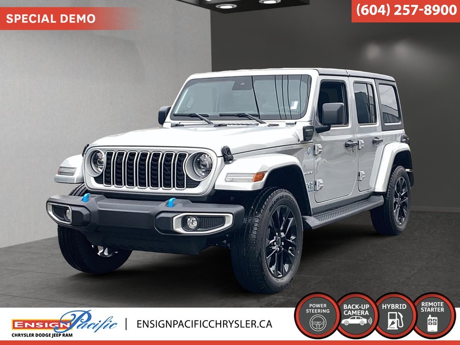 2024 Jeep Wrangler 4xe Sahara 4 Door 4x4