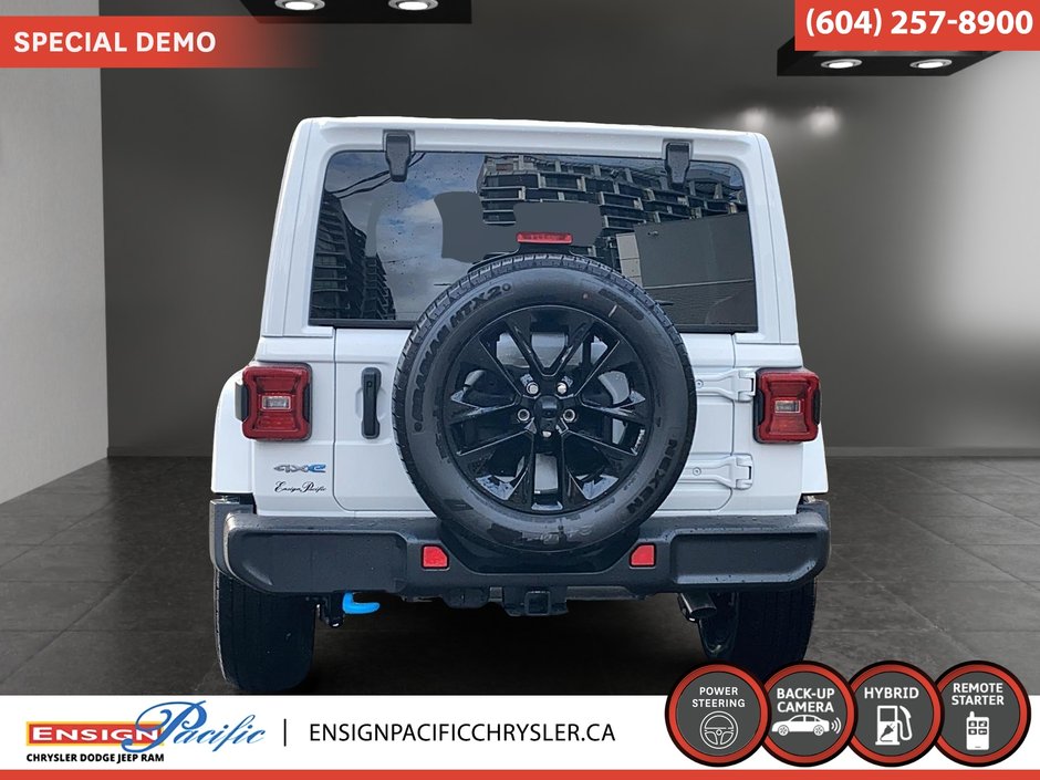 2024 Jeep Wrangler 4xe Sahara Adventure Without Limits. Electrified Wrangler Capability.