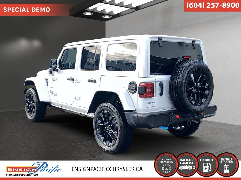 2024 Jeep Wrangler 4xe Sahara Adventure Without Limits. Electrified Wrangler Capability.