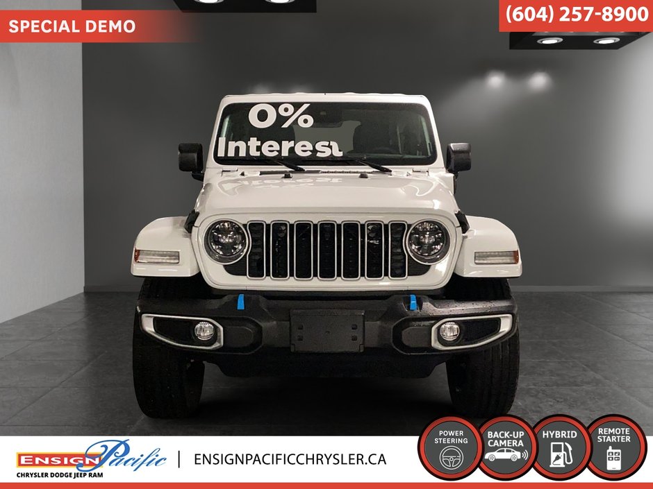 2024 Jeep Wrangler 4xe Sahara Adventure Without Limits. Electrified Wrangler Capability.