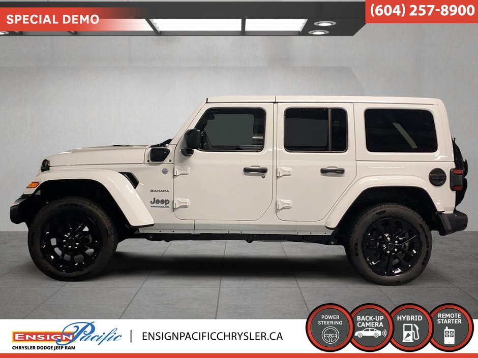 2024 Jeep Wrangler 4xe Sahara Adventure Without Limits. Electrified Wrangler Capability.