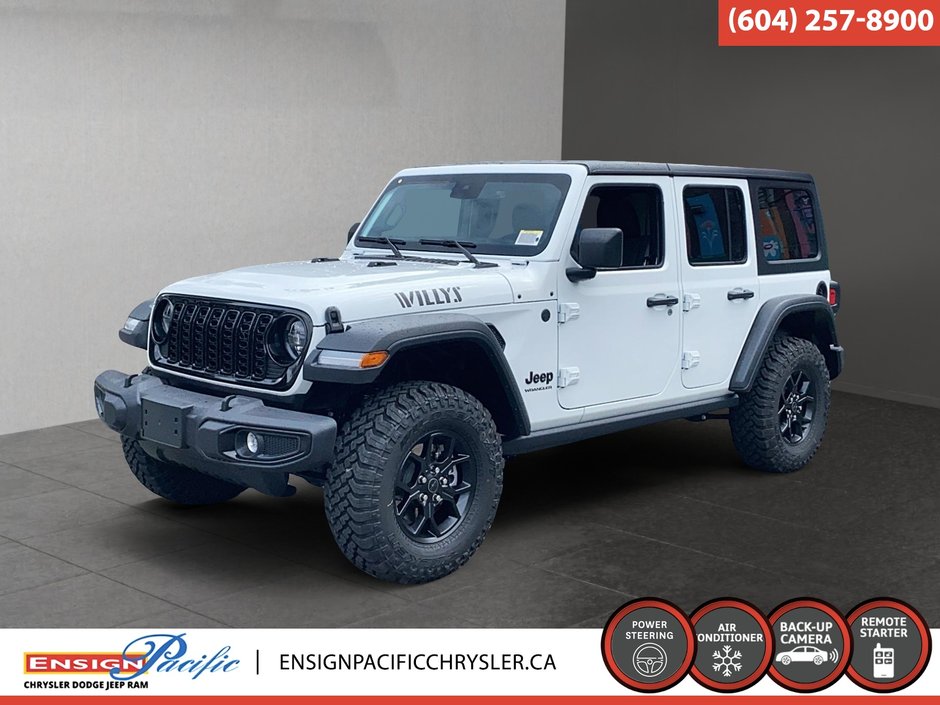 2025 Jeep Wrangler Willys 4 Door 4x4