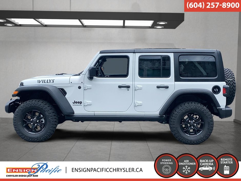 2025 Jeep Wrangler Willys 4 Door 4x4