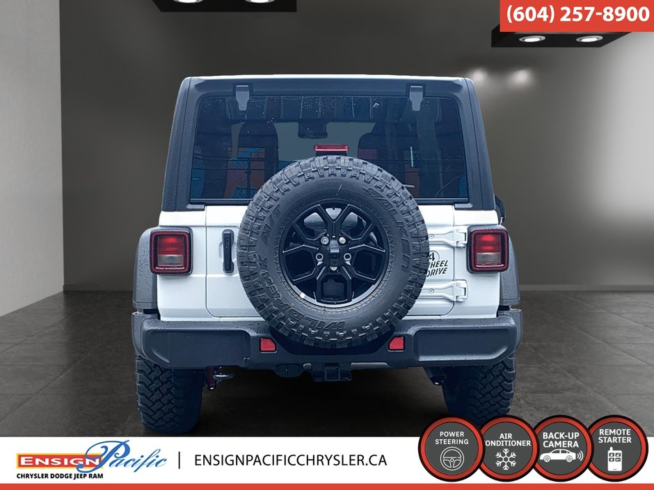 2025 Jeep Wrangler Willys 4 Door 4x4