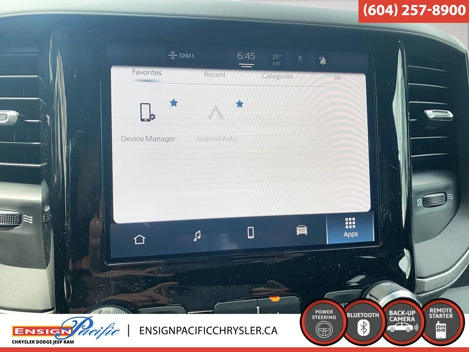 2025 Ram 1500 Tradesman 4x4 Crew Cab 5'7 Box