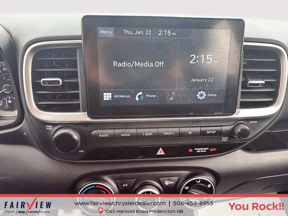 2020 Hyundai Venue Essential Standard transmission