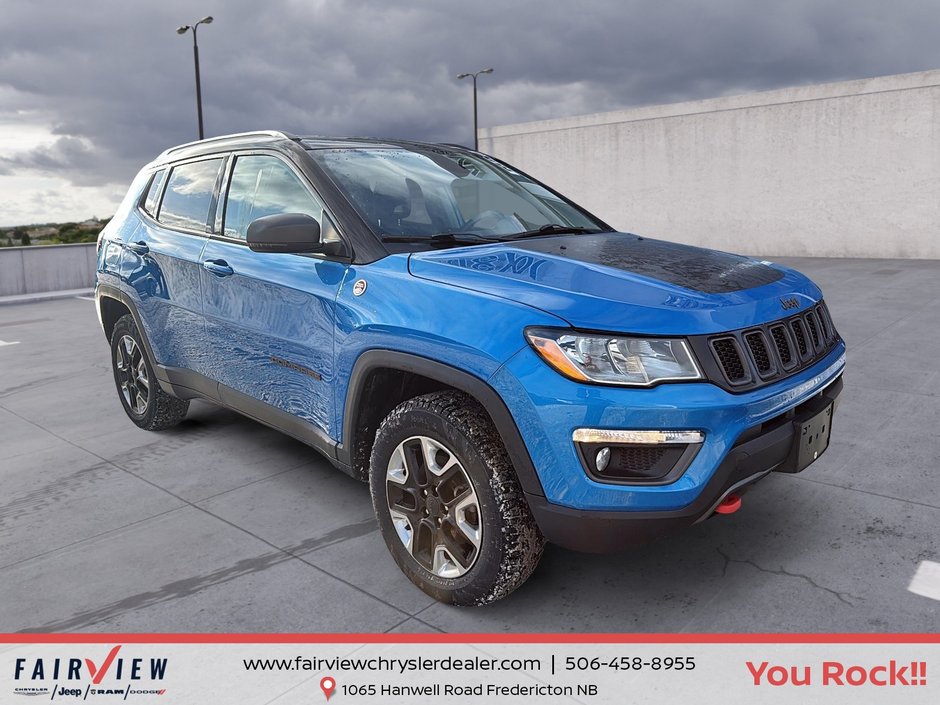 2018 Jeep Compass Trailhawk Fully loaded, leather, upgraded tires and rims et