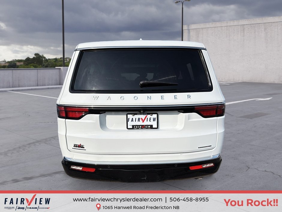 2023 Jeep Wagoneer Series III Three sunroof’s three TVs air suspension price tag over 120 K New
