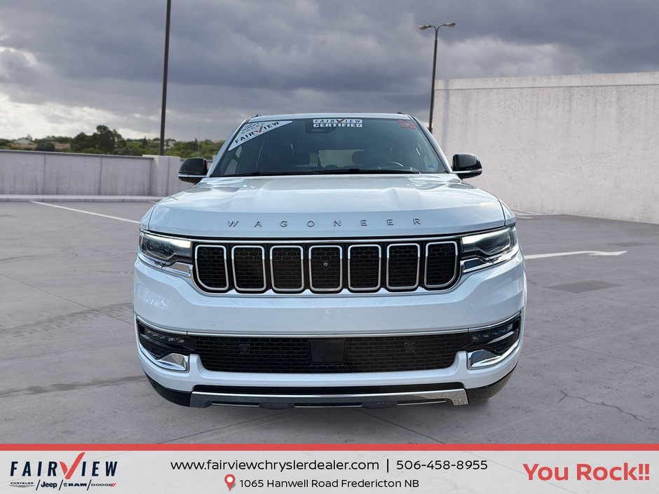 2023 Jeep Wagoneer Series III Three sunroof’s three TVs air suspension price tag over 120 K New
