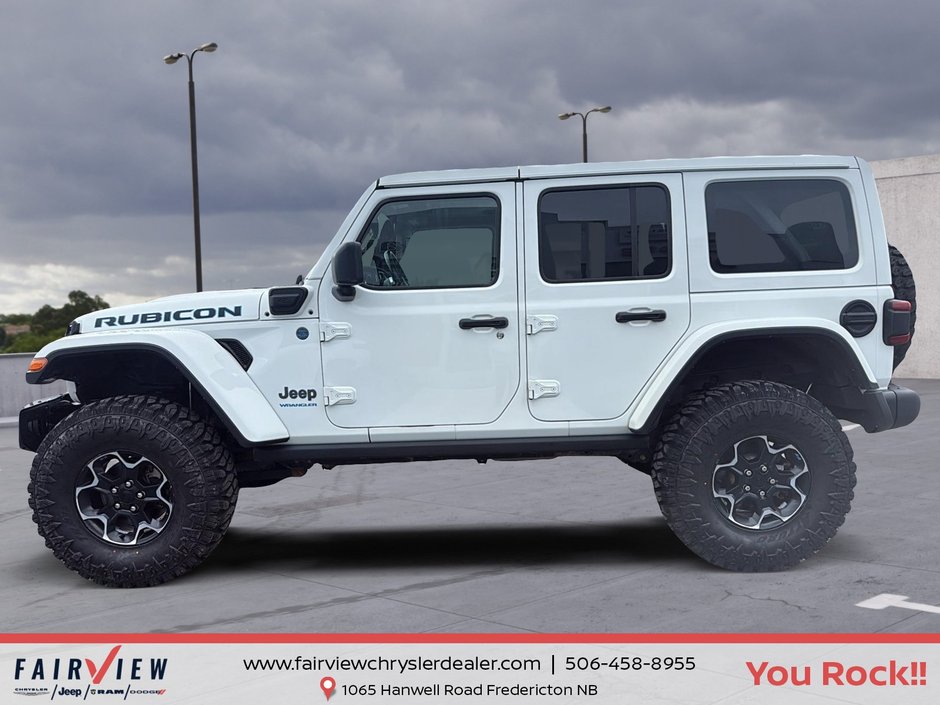 2023 Jeep Wrangler 4xe Rubicon 6 inch lift kit 37 inch tire wheel package