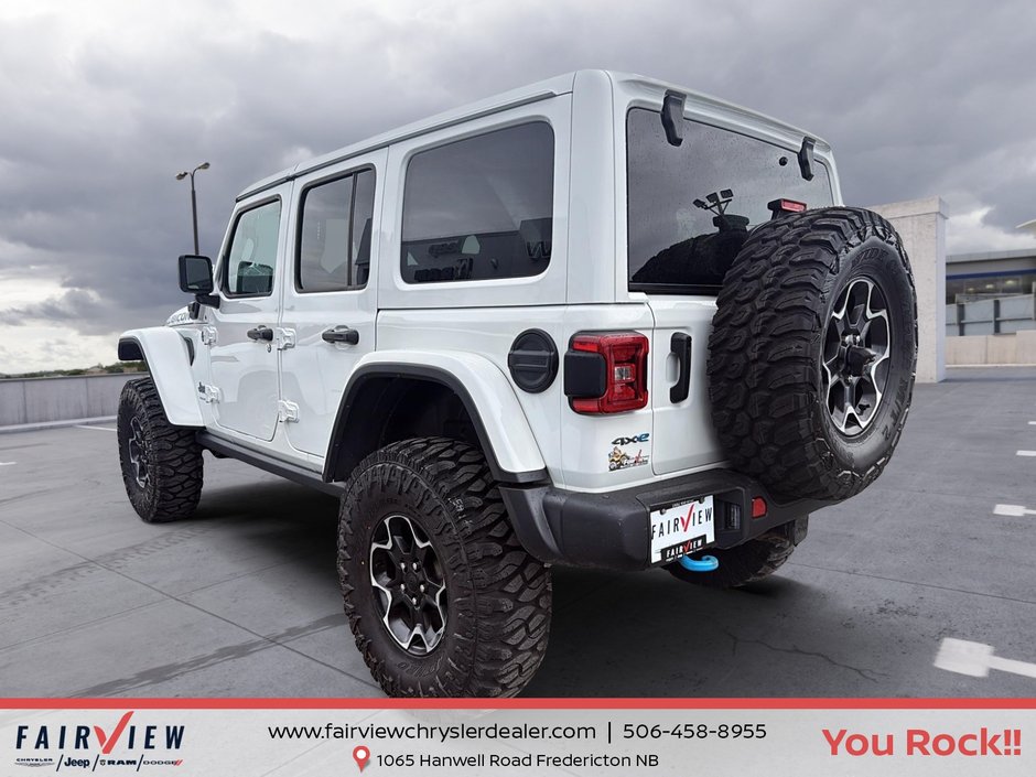 2023 Jeep Wrangler 4xe Rubicon 6 inch lift kit 37 inch tire wheel package
