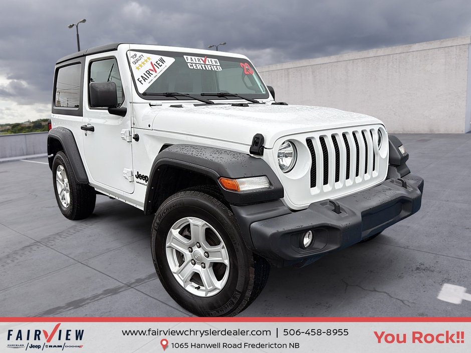 2023 Jeep Wrangler Sport S Six speed standard, cold weather group