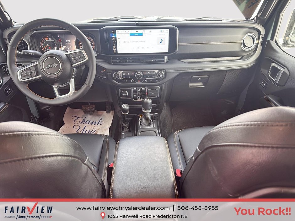 2024 Jeep Wrangler Sahara Two sets of tires and rims winter rims and tires are on