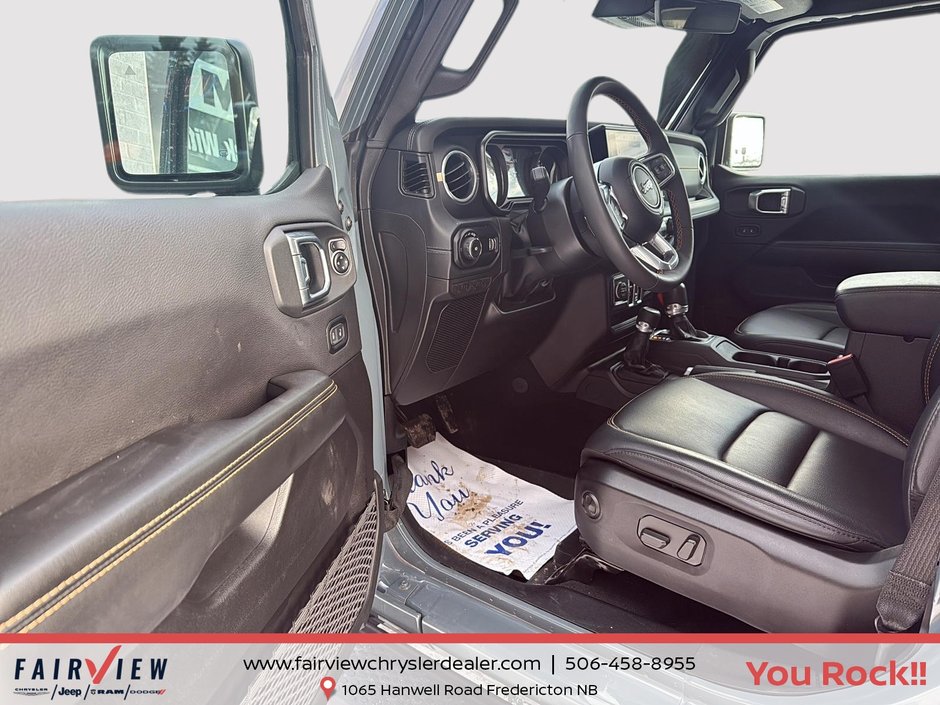 2024 Jeep Wrangler Sahara Two sets of tires and rims winter rims and tires are on